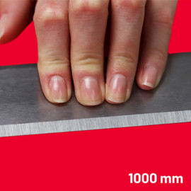 Maun 1700-001 - Steel Straight Edge Metric 1000 mm