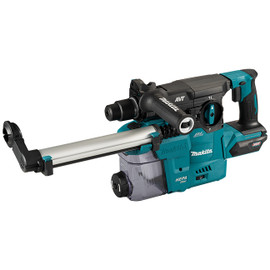 Makita HR008GZ05 - 40V max XGT Brushless Cordless 1-3/16" SDS-PLUS Rotary Hamer w/ DX10 Dust Extraction Attachment, AVT, AFT, AWS & XPT (Tool On
