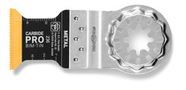 Fein 63502236270 - Oscillating Starlock E-Cut Saw Blade Carbide Pro Tin 32X40Mm (3-Pack)