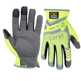 Kuny's Leather 127L - Cut A5 Hi-Viz Utility Work Gloves - L