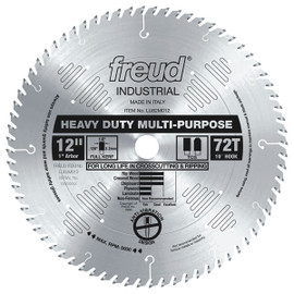 Freud LU82M012 - 12" Heavy Duty Multi-Purpose Blade