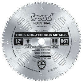 Freud LU89M012 - 12" Thick Non-Ferrous Metal Blade