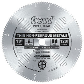 Freud LU90M012 - 12" Thin Stock Non-Ferrous Metal Blade