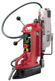 Milwaukee 4209-1 - 120 AC 1-1/4 in. 12.5A 750/375 RPM Adjustable Position Electromagnetic Drill Press