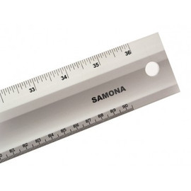 Samona/ROK -  Aluminum Ruler 48" / 1200 mm - 28346