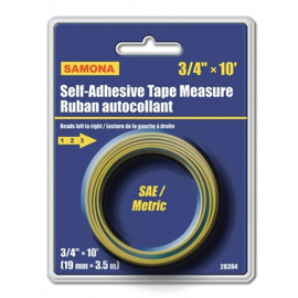 Samona/ROK -  10 ft Self-Adhesive Tape 3/4" Reads left to right - 28394