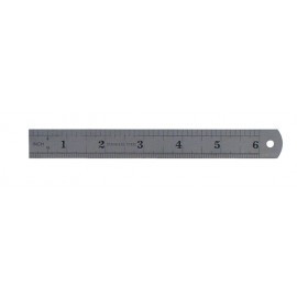 Samona/ROK -  Stainless Steel Ruler 12" / 300mm - 28302