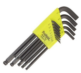 Bondhus 74937 - Set of 13 Balldriver L-wrenches with ProHold Tip, sizes .050-3/8-Inch
