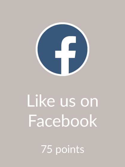 Vapour2 rewards earn points when you like us on Facebook