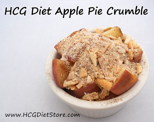 Apple Pie recipe for HCG P2!!!! Can you believe your eyes! This HCG recipe is amazing and safe for Phase 2 of the HCG Diet!