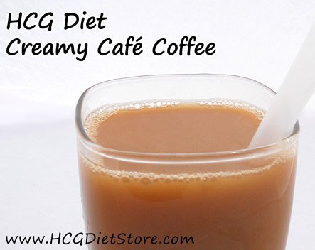 Flavored stevia can make all the different in a simple coffee drink... try this HCG recipe today!