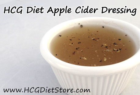 Apple cider can keep your weight loss on HCG fast... so use this HCG recipe to help!