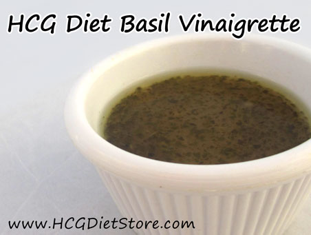 Need an HCG dressing with flavor? Make this HCG recipe and you will be very, very happy!