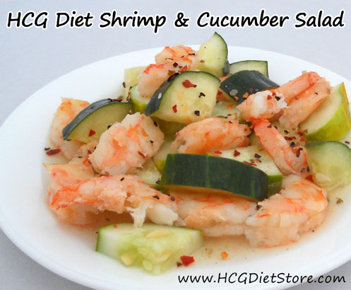 This simple HCG recipe has a kick of red pepper flakes to WAKE UP your taste buds!