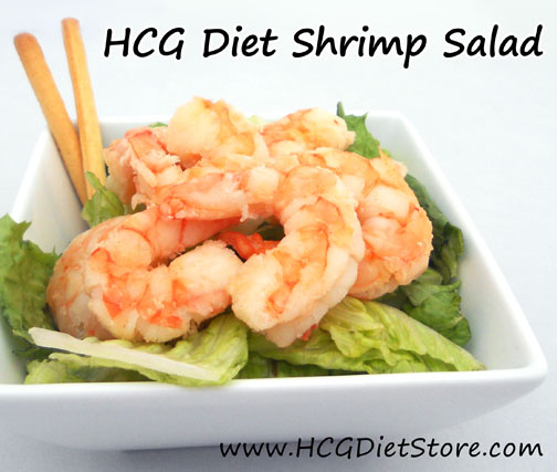 Try this shrimp salad HCG recipe... you will <3 it!