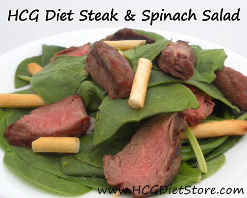 Salads can be boring while on HCG phase 2... switch it up with this yummy HCG recipe!
