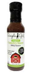 Simple Girl Organic Country Sweet BBQ Sauce