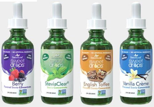 4 bottles - Stevia Sweetener for the HCG Diet