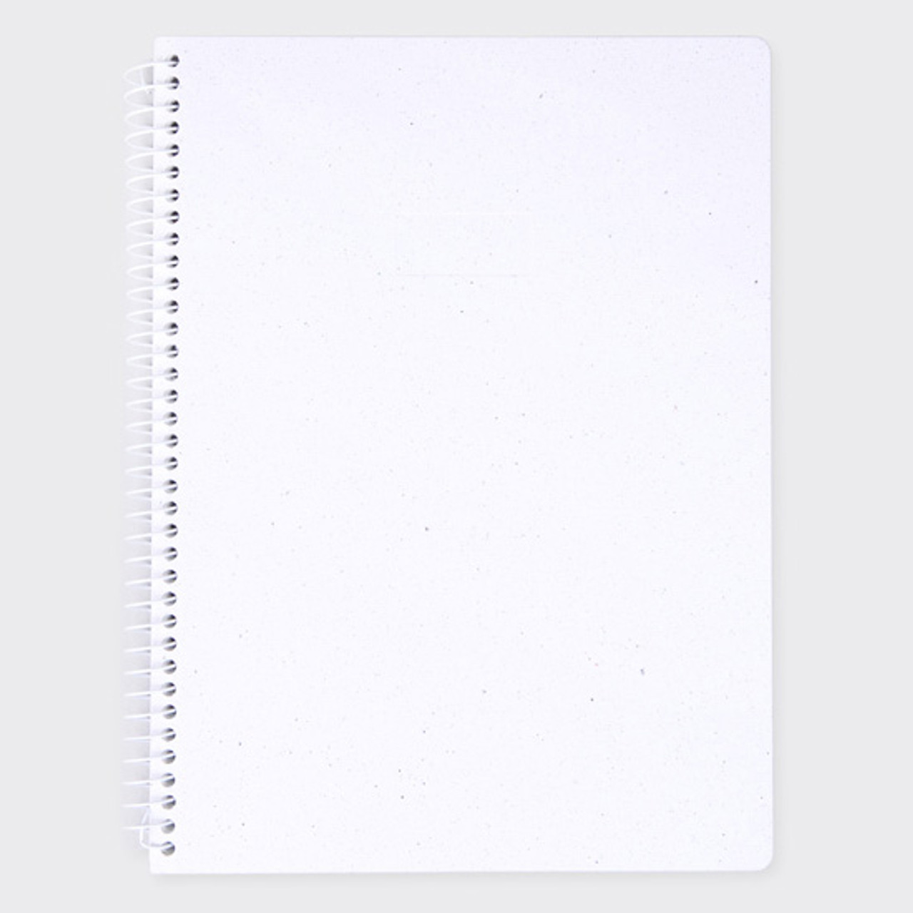width height and stamp size photo fallindesign spiral plain notebook SOSOMOONGOO Starry  white