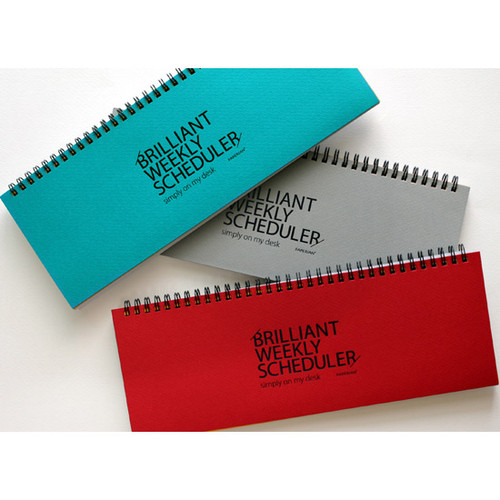 Brilliant weekly desk scheduler memo note Brilliant weekly desk scheduler memo note