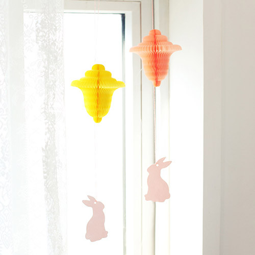 Livework Paper mobile card with envelope set - Spring rabbit Livework Paper mobile card with envelope set - Spring rabbit