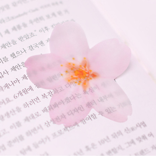 Cherry blossom transparent sticky memo notes Large Cherry blossom transparent sticky memo notes Large