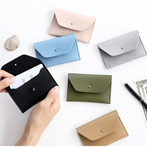 Un jour de chance slim card case holder Un jour de chance slim card case holder