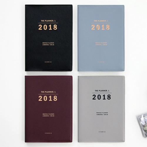 2018 The Large dated monthly planner 2018 The Large dated monthly planner