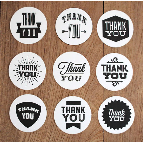 Nacoo thank you circle sticker set fallindesign com Nacoo thank you circle sticker set fallindesign com