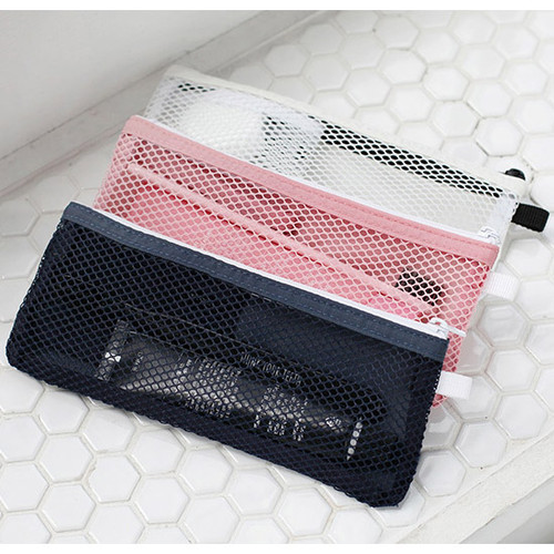 2NUL Travel toothbrush slim zipper mesh pouch - fallindesign