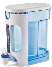 Zero 2.8 Litre dispenser, tap, filter, TDS Meter and 1 x dropper bottle containg Ionic Magnesium, Electrolytes and trace elements.