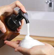 Our standard capacity refillable foam soap dispenser - ideal for the bathroom or kitchen. Supplied complete with our exclusive Organic Body Mousse! The image shows a typical design - models supplied from our store vary slightly depending on availability.