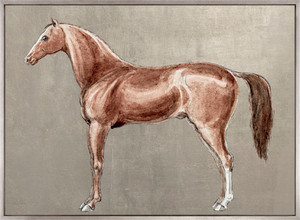 Elise Horses I (Canvas)