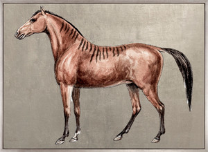 Elise Horses II (Canvas)
