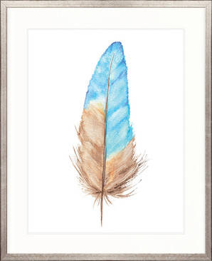 Water Colour Feather I