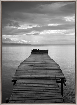 Old Wooden Jetty (Canvas)
