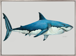 Great White Shark (Canvas)