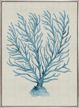 Coral Splendour (Pale Blue) XVIII (Canvas)