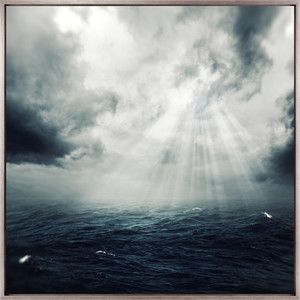 Stormy Sea III (Canvas)