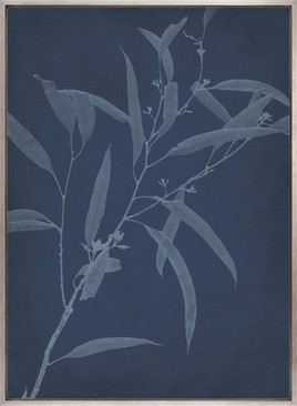 Foliage Splendour (Indigo) IV (Canvas)