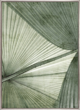 Palm Silhouette (Pale Green) VI (Canvas)