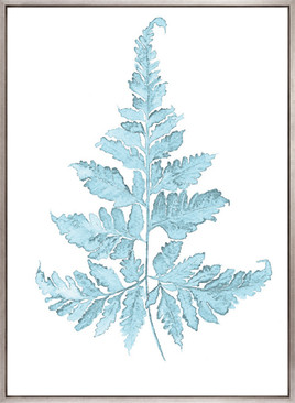 Pale Blue Foliage II (Canvas)