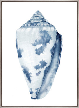 Exquisite Shell I (Indigo) (Canvas)