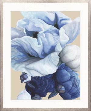 Peonies & Roses XII (Blue)