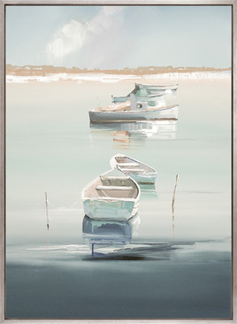Serene Boats I (Canvas)