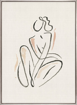 Modern Nude Form IV (Canvas)