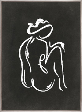 Modern Nude Form VI (Canvas)