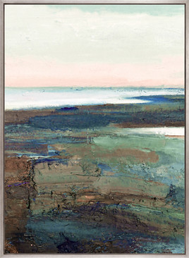 Shoreline Abstract II (Canvas)