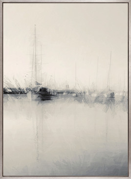 Yacht Abstraction II (Canvas)