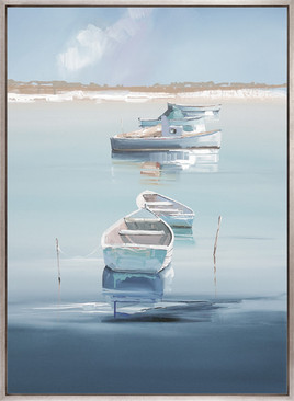Serene Boats IV (Canvas)